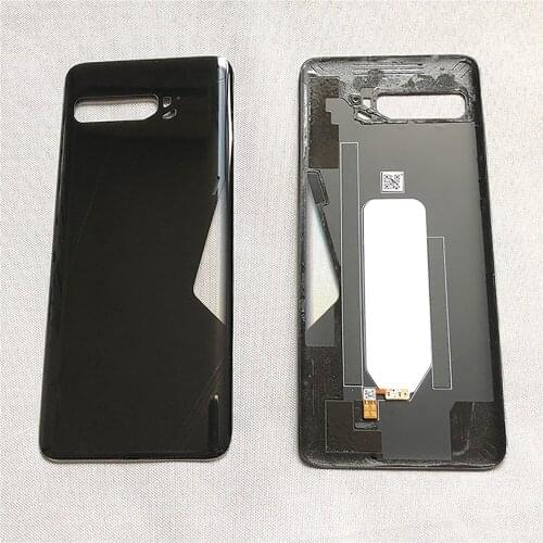 Battery Back Cover Phone Rear Door Glass Cover Back Shell for ASUS ROG3 ZS661KL Phone