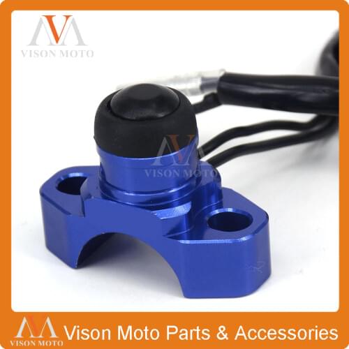 Billet CNC Universal Engineering Kill Switch Button For YZF CRF Husaberg Husavna Motorcycle Dirt Pit BIke ATV Quad