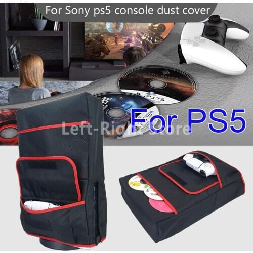 8PCS For PS5 Case Skin Dust Cover Storage Game Discs Protective Accessories Easy Use Anti Scratch Removable Replacement Fit