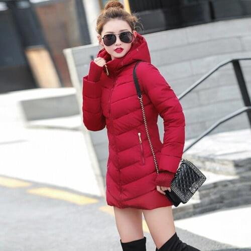 Womens Winter Jacket Long Quilted Cotton Warmth, Thick And Fashionable 2021 Padded Jacket, Large Fur Collar Down Padded Jacket