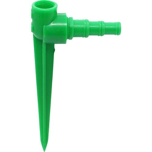 1/2'' Plastic Spike with Hose Multi-function Connector Garden Lawn Sprinkler Pipe Joint Irrigation Nozzle Bracket 2 Pcs