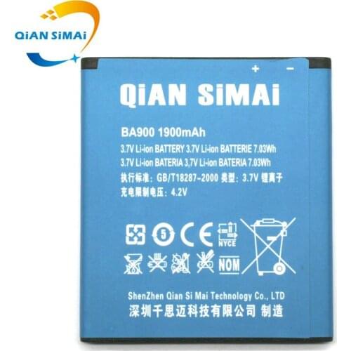 QiAN SiMAi For Sony Xperia TX GX LT29i J Sh36 ST26i L C2104 C2105 E1 M C2004 C2005 C1904 Phone BA900 Battery