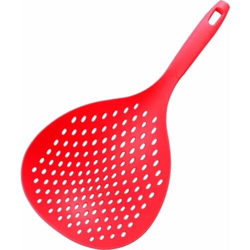 Strainer Scoop Colander Net Spoon Light Weight 3 Colors Water-proof Environmental Nylon Plastic Material Home Kitchen Tools