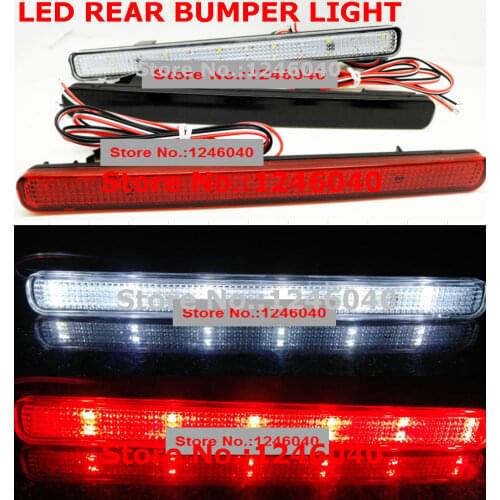 Fit for Acura TSX Sedan 09-14 Honda Accord MK VIII 08-15 LED Rear Bumper Reflector Light Tail Stop Brake rear fog Light lamp