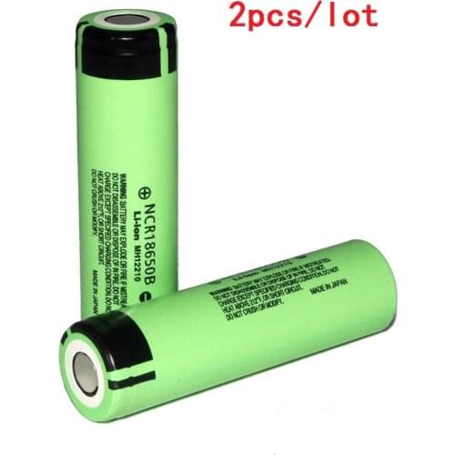 New Original NRC18650B 3.7v 3400 mah Lithium Rechargeable Battery INR18650 discharge 20A batteris For Flashlight Laptop