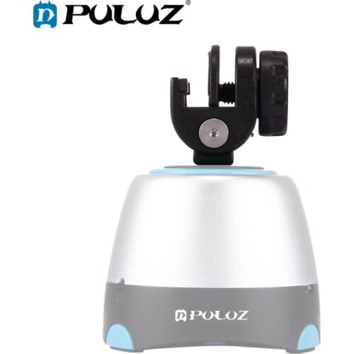 PULUZ Tripod Phone Mount Metal Clamp For 360 Degree Rotation Panoramic Head 1/4 Screw Ballhead Mount