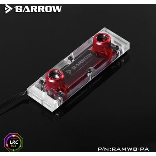 Barrow RAMWBT-PA, RAM Water Cooling Block Kits, LRC 1.0 12v, One Kit Two Armor One Block,One Block Maximum Support 4 RAM,cooler