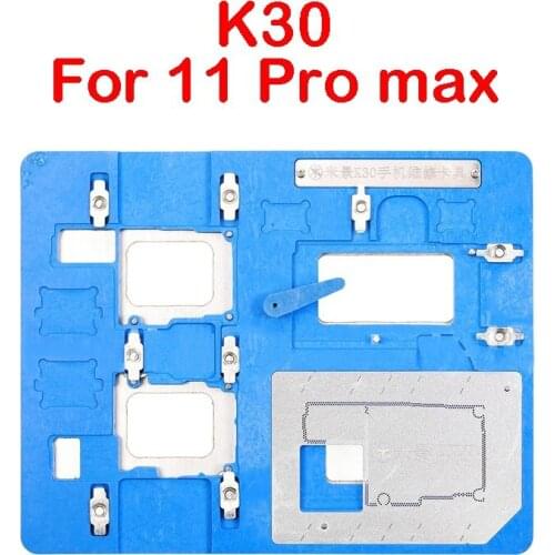 MIJINGK25 K27 K29 K30 Motherboard Repair Fixture Tin Planting Platform For iPhone X XS MAX 11Pro Max A13 CPU Welding Repair Tool