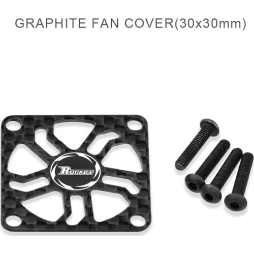 Carbon Cooling Fan Cover 40*40MM With M3*15mm RC Motor ESC Electric Regulating Fan Protection Cover RC Parts