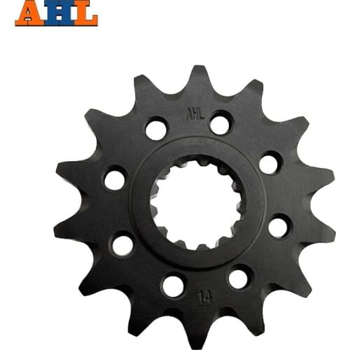 AHL High Performance Motorcycle 14T Front Sprocket for KAWASAKI KX450F KX450 F D6F,D7F,D8F,E9F,EAF,EBF,FCF,FDF,FEF 2006-2016