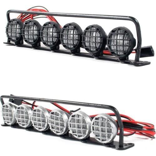 NEW 1PCS RC Car 158mm Bright LED Roof Lamp Light Bar for 1/10 RC Crawler Car Upgrade Parts Traxxas TRX-4 SCX10 D90 90046