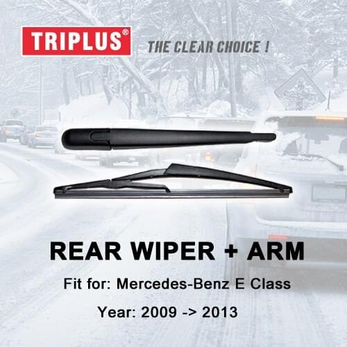 Rear Wiper Arm with Blade for Mercedes Benz E Class W212 (2009-2013) 1pc 12" 300mm,Rear Wiper Arm & Rear Wiper Blades