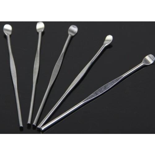 5Pcs Stainless Steel EarPick Cleaner Ear Pick Wax Curette Remover Care Tool Hot