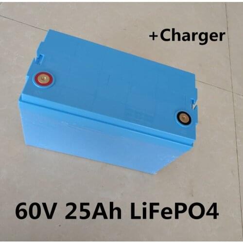 60V 20Ah LiFepo4 battery pack for electric motorcycle lawn mower energy storage electric scooter golf cart+charger