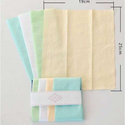 Dailylike 4Pcs 19*25cm Quilting Fabric Cotton Fabric Sewing Quilting Fabrics Printed Cloth Patchwork Needlework Cartoon Fabrics