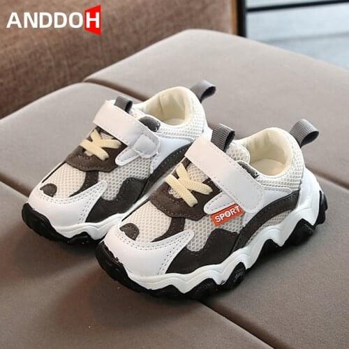 Size 21-30 Children Footwear Breathable Sneakers for Girls Baby Toddler Casual Shoes Boys Anti-slippery Lightweight Sneakers