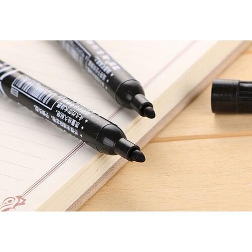 Long Lasting Classic Plastic Oily Waterproof Permanent Marker Pen