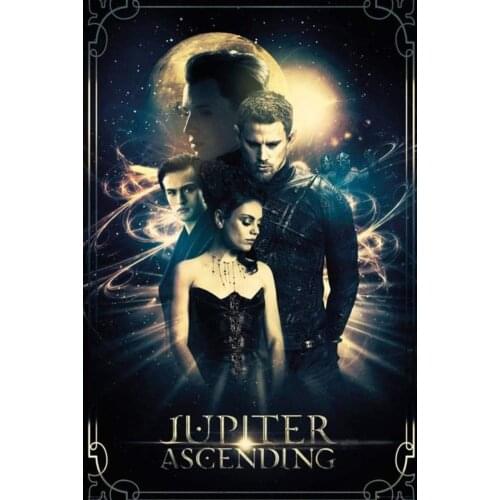Home Decor Jupiter Ascending - Collage-Silk Art Poster Wall Sicker Decoration Gift