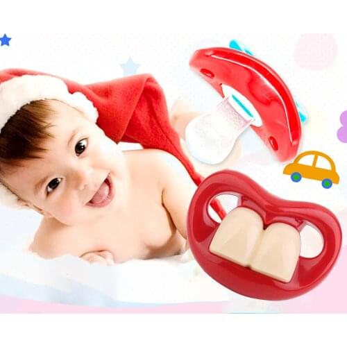 Hot Sale New Funny E^dible Silicone Baby Infant Nipple Pacifier Orthodontic College Look Pacifier, Baby Gift Baby Accessories