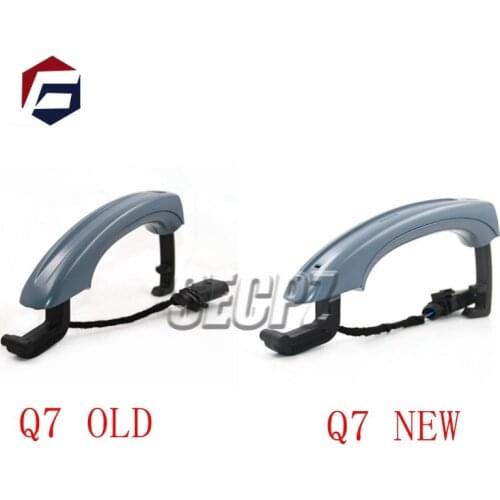 Primed Front Exterior Door Handle Quality 4L0837205A 4L0837205B GRU For Audi Q7 2007- 2012 2013 2014 2015 2016 2017