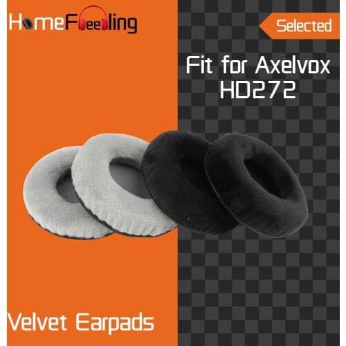 Homefeeling Earpads for Axelvox HD272 Headphones Earpad Cushions Covers Velvet Ear Pad Replacement