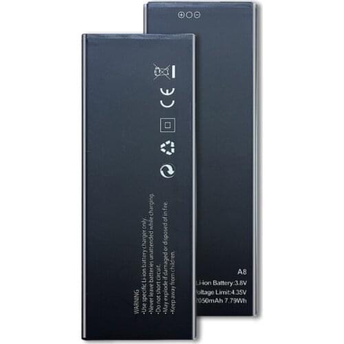 For BLACKVIEW A8 Lithium Polymer Batteries For BLACKVIEW A8 Replacement Cell Phone Battery 2050mAh