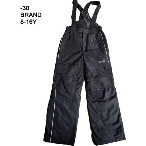 Ski Pants Boys Kids Winter Warm Pants age 8 10 12 14 16 year Brand Children Outdoor Girl Snowboard Trousers Teenage Snow Pants