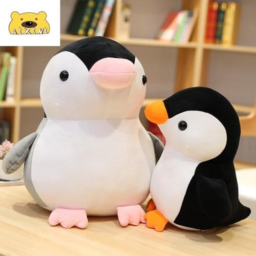 Cute Penguin Plush Toy Kawaii Huggable Soft Penguin Children Stuffed Toys Doll Kids Toy Decorations Birthday Gift for Children