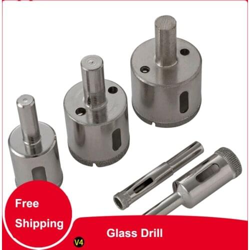 Glass Drill Bit Set Diamond Drill Bit Set Tile Marble Glass Ceramic Hole Saw Drilling Bits Electric Drilling Tool