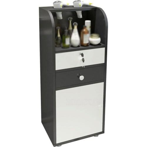 Hair Salon Trolley Hair Shop Beauty Cart Car Stroller For Air Blower Tools Storage Cabinet Professional Hair Salon Furniture