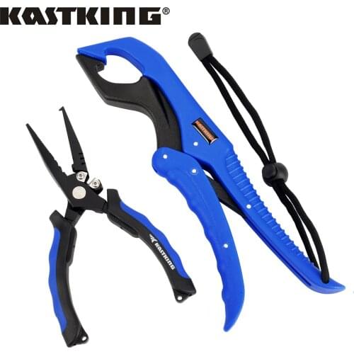KastKing Intimidator Fishing Pliers Combo with Floating Lip Grip Steel Pliers Multi-Function Fishing Tools Gear