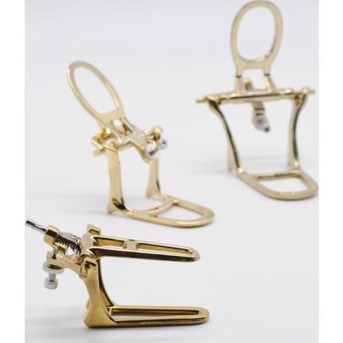 Dentist Tools Articulator Chrome Plated Full High Arch Adjustable Copper Plating Dental Lab