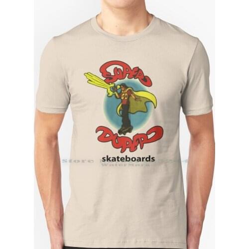 Super Duper Skateboards T Shirt 100% Pure Cotton Super Duper Skateboards Grind Teen Tony Hawk California Bam Margera Adam Brody