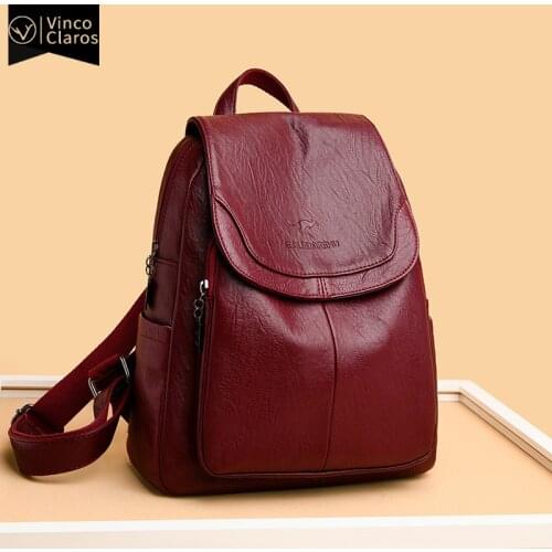 High Quality Leather Backpack Designer Bags for Women Fashionable Backpack Travel Backpacks for Women Mochila Womens Backpack