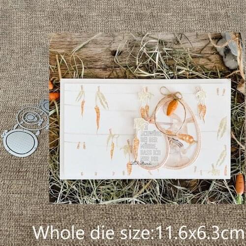XLDesign Craft Metal Cutting Dies stencil mold Easter eggs decoration scrapbook Album Paper Card Craft Embossing die cuts