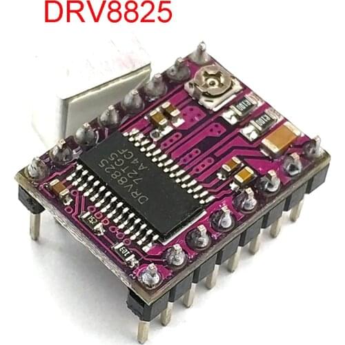 3D Printer Parts StepStick DRV8825 Stepper Motor Driver With Heat Sink Carrier Reprap 4-Layer PCB RAMPS Replace A4988 Driver
