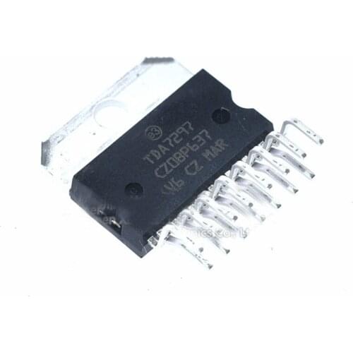 5pcs/lot TDA7297 audio amplifier IC 6.5-18v 15W * 2 brand new original ZIP-15
