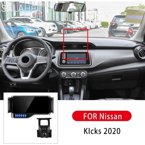 2021 New 360 degree rotation Gravity Car Phone Holder Car Bracket Air Vent Stand Car Smart bracket For Nissan Kicks 2017-2021