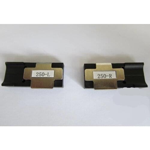 Free Shipping 1pair 250um Bare Fiber Clamps Fiber Holder for Furukawa Fitel S178 S153 S123C Ninja NJ001 Fusion Welding Splicer