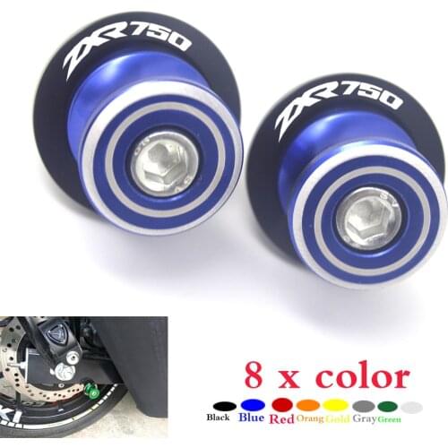 CNC Motorcycle Frame Stands Screws sliders Swingarm Spools Slider For Kawasaki ZXR750 ZXR 750 1989-1995 10M