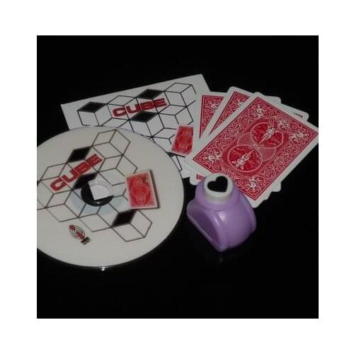 Cube by Shoot Ogawa (DVD and Gimmick) - Card Magic,Magic Props,Mentalism,Close up Magic,Illusions,Accessories
