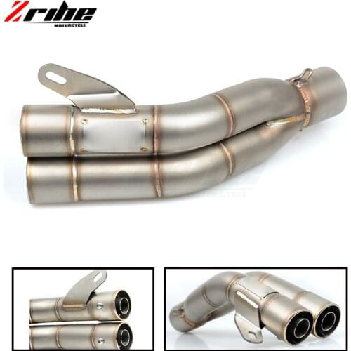 For Modified Exhaust Motorcycle Silencer Exhaust Pipe Fiber stainless steel Universal 36-51mm for kawasaki z1000 zx9r z800/e ver