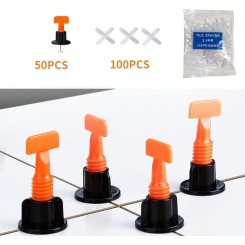 150PCS Level Wedges Tile Spacers Floor tile wall tile regulator cross card paving leveler auxiliary tool