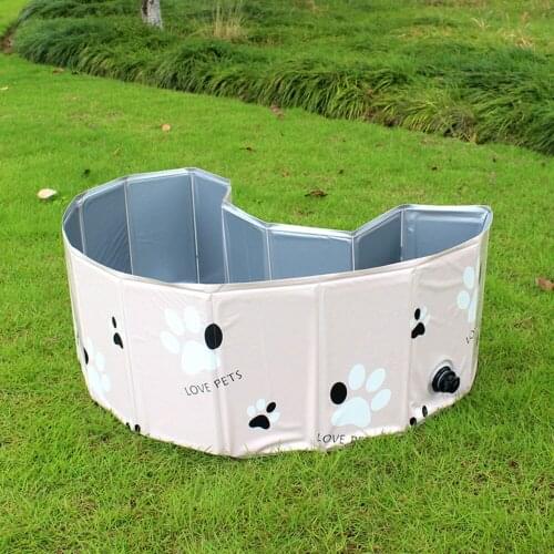 Bathing 60 20cm 80 30cm Summer Garden Cool Foldable Pet Pool Dog Family 80 20cm Creative Portable