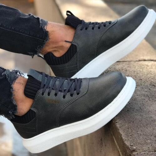 Knack Günlük Ayakkabı 055 Füme Yeni Moda Türk Malı Hızlı Kargo Kıyafetlere Uygun İndirimli Fiyatlar Hediyelik Özel Üretim