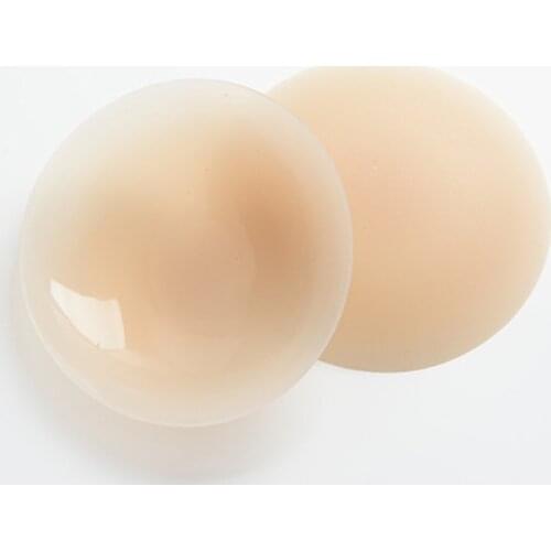 Women Nipple Cover Reusable Silicone Breast Sticker Accesoires Round Lift Nipple Tape Bra Pads Invisible Pasties Pad Mat Thin