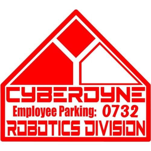 LLY-1180 Employee Parking Car Sticker Auto Accessories Interesting Personality Decal PVC Auto Body Decoration Waterproof Decals