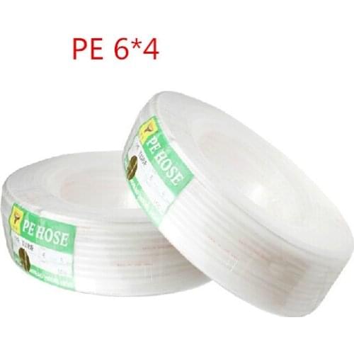 PE Nylon Oil Tube for Lubrication System, 6mm diameter, 6mm*4mm 10 meters per Volume