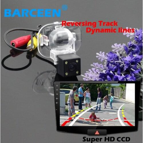 Wire car rearview camera bring colorful night vision function plastic shell material fit for KIA FORTE for Hyundai Verna Sedan