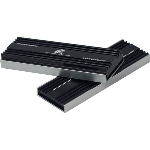 M.2 SSD Heat Sink M2 2280 Solid State Hard Disk Aluminum Heat Sink Radiator Thermal Cooling Pads Power IC Chip Cooler Radiat